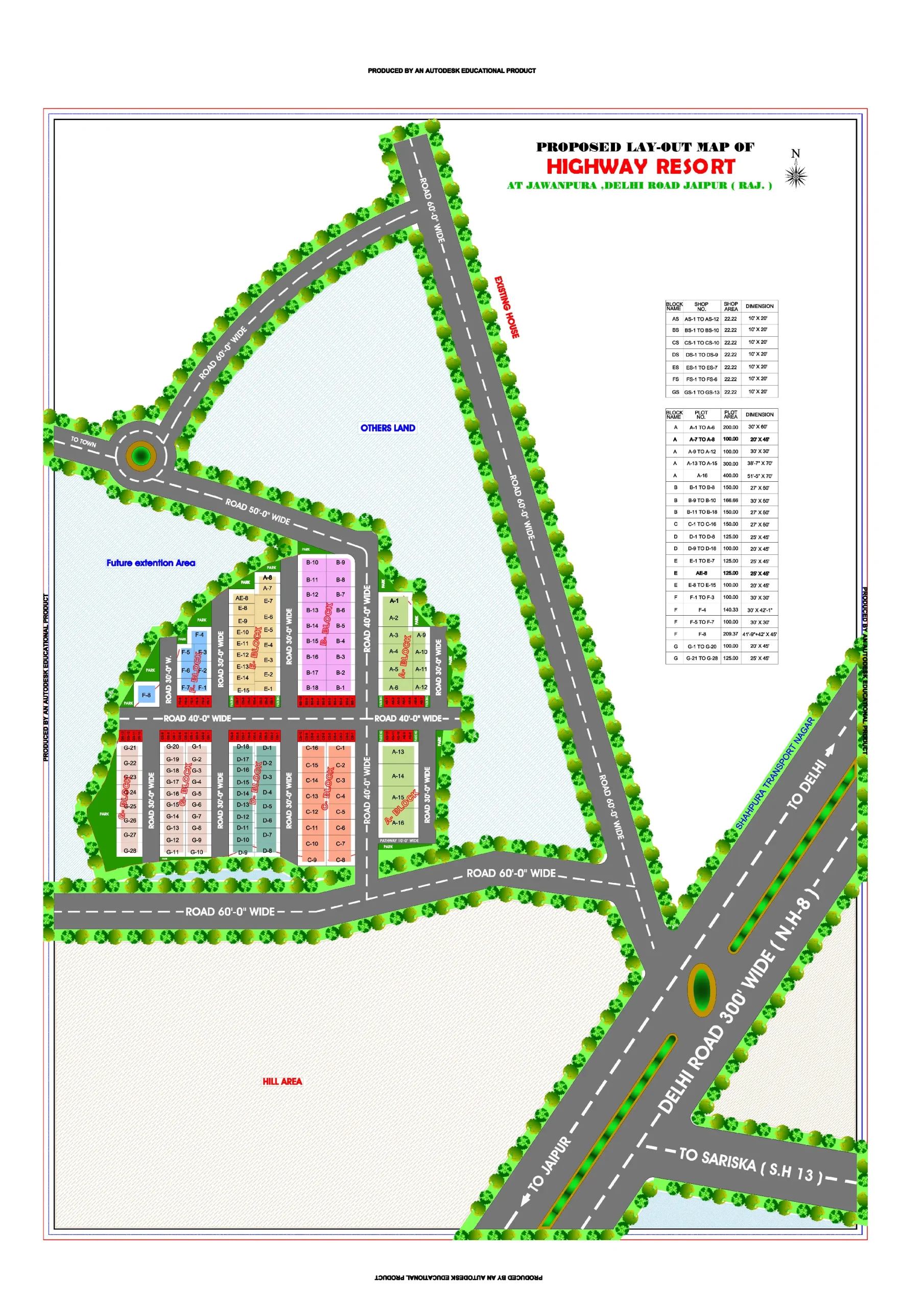 Highway Resort: Plots Near Shahpura on the Jaipur–Delhi Road