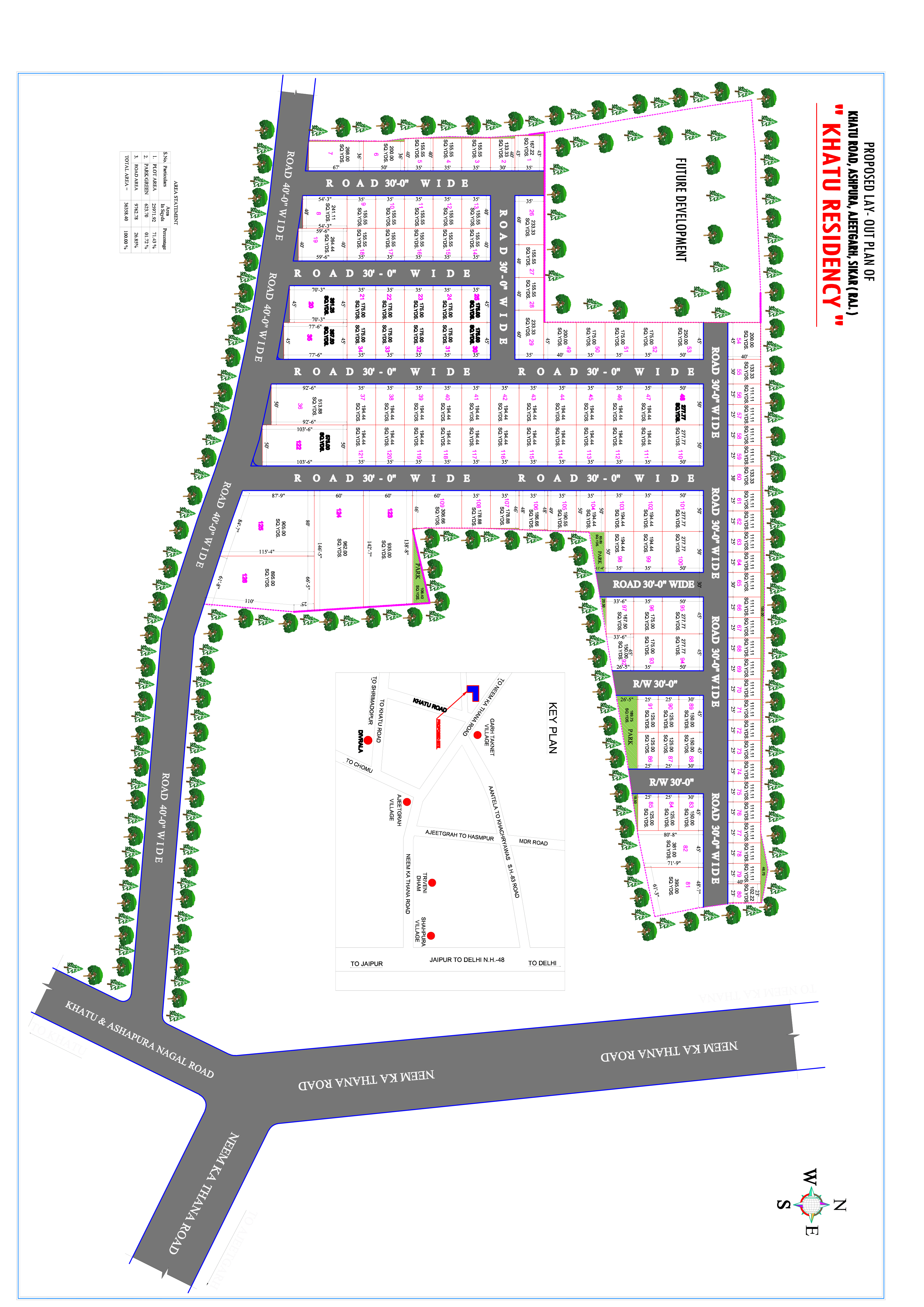 Khatu Residency: Residential Plots in Ajeetgarh, Sikar